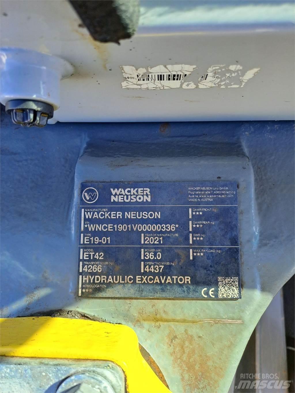 Wacker Neuson ET42 Excavatoare pe șenile
