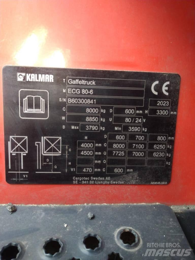 Kalmar ECG80-6 Stivuitor electric