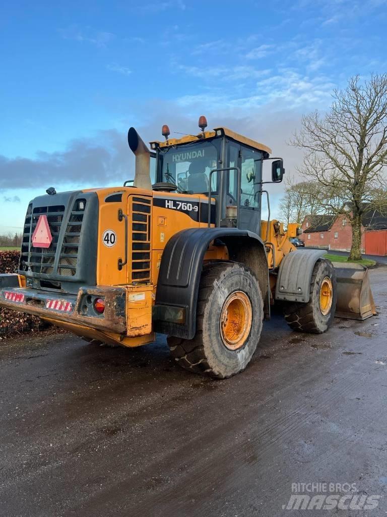 Hyundai HL 760-9 Incarcator pe pneuri