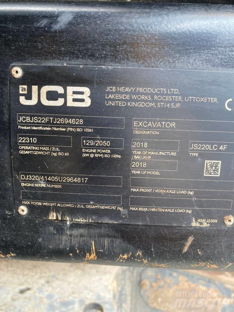 JCB JS 220 LC Excavatoare pe șenile
