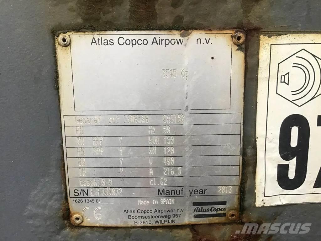 Atlas Copco QAS 150 Alte generatoare