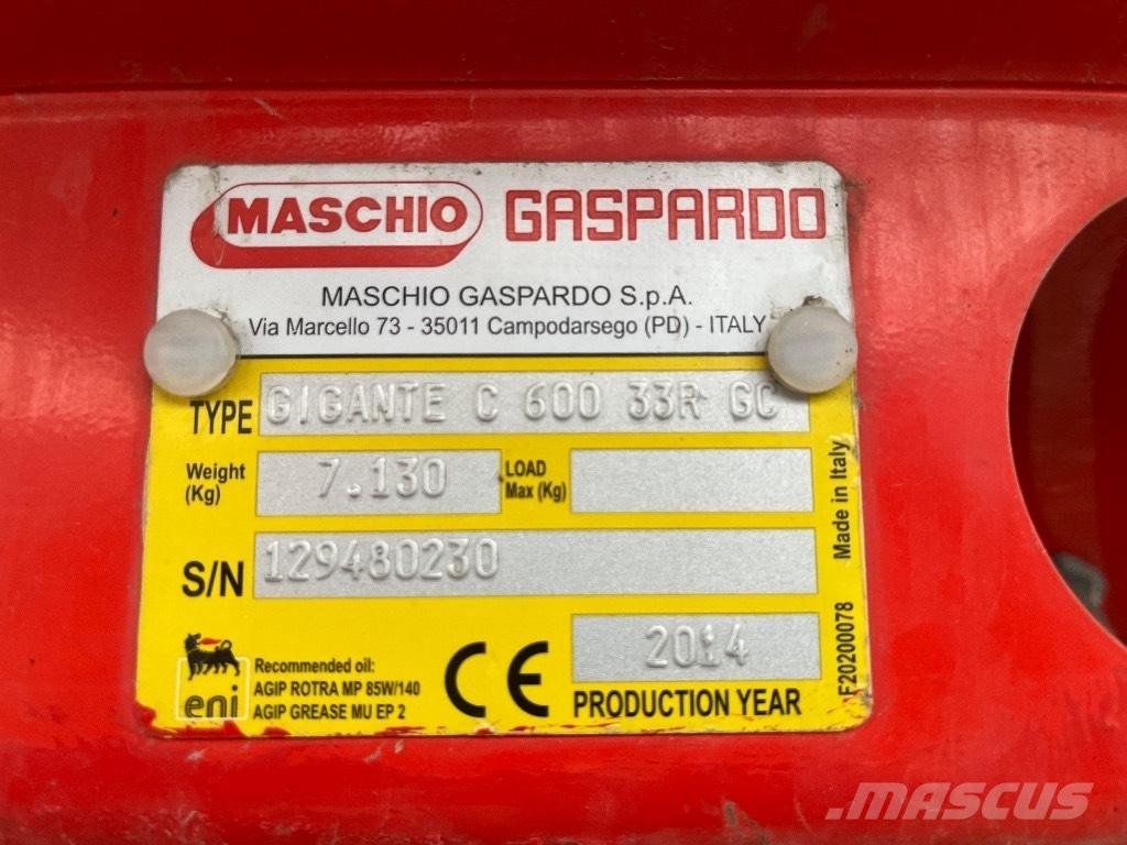 Gaspardo Gigante 600 Semanatoare