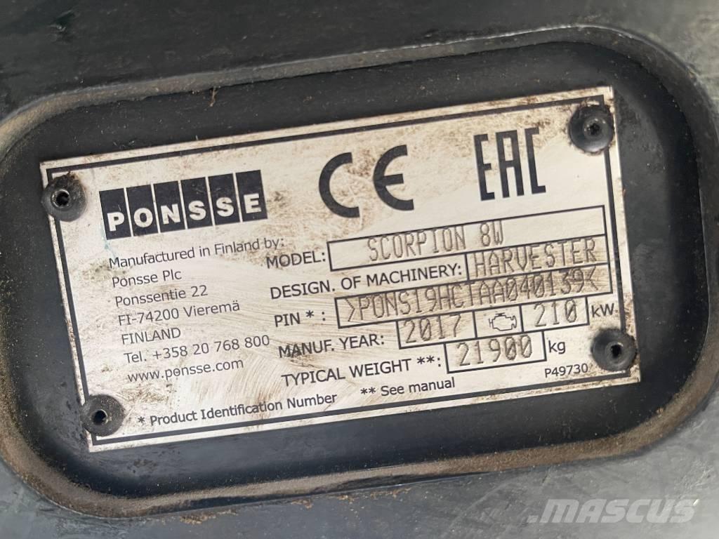 Ponsse Scorpion Combine forestiere