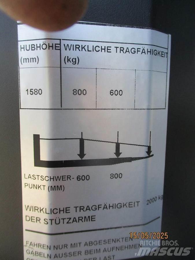BT SWE 080L Transpaleta manuala