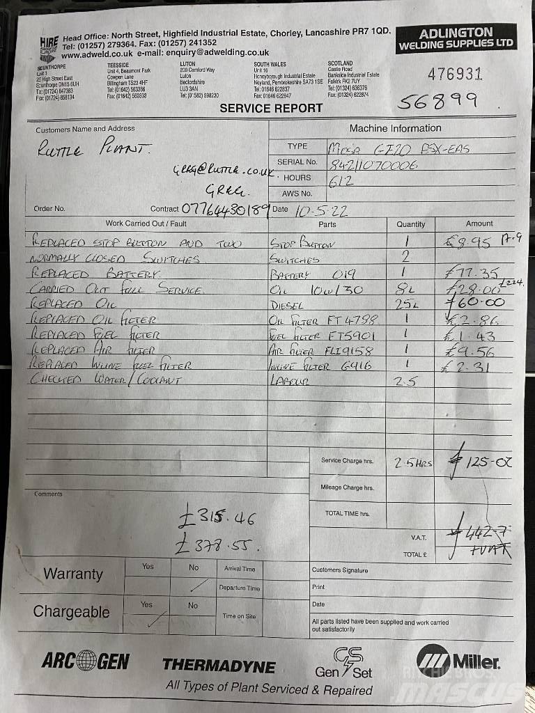 Mosa GE20 PSX Generatoare Diesel