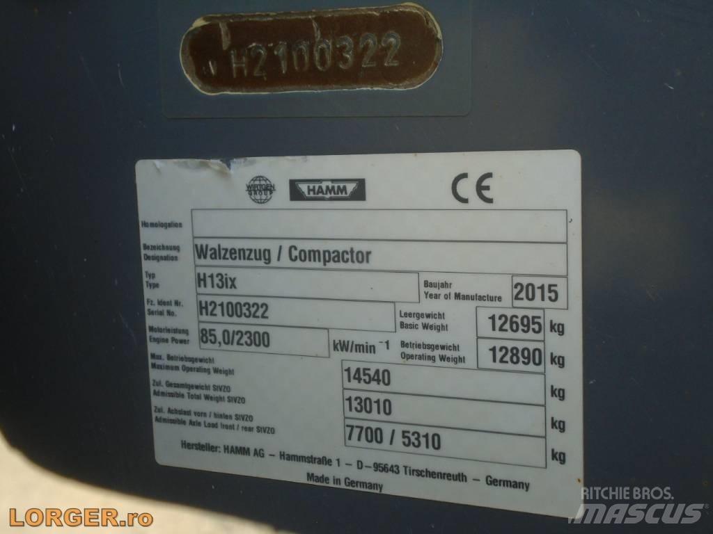 Hamm H13 i x Compactoare monocilindrice