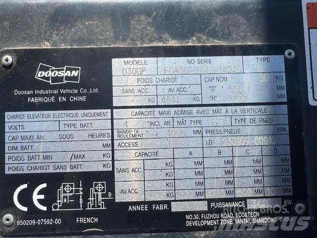 Doosan D30 Plus Stivuitor diesel