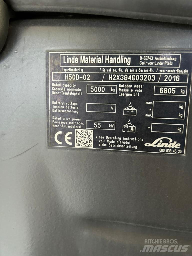 Linde H50D-02 EVO Stivuitor diesel