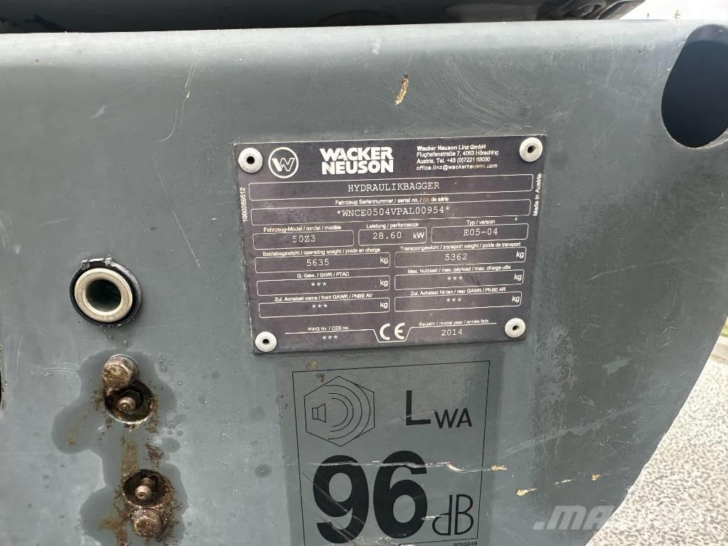 Wacker Neuson 50 Z3 Mini excavatoare < 7t