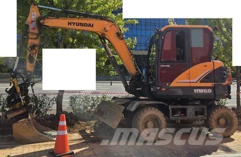 Hyundai HW 60 Eco Excavatoare cu roti