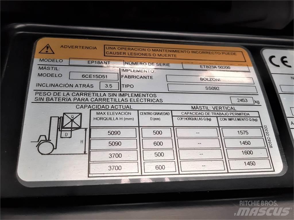 CAT EP18ANT Stivuitor electric