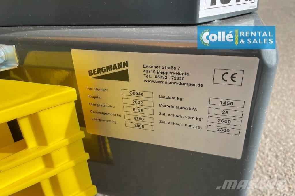 Bergmann C804e | 2022 Minitractor de teren