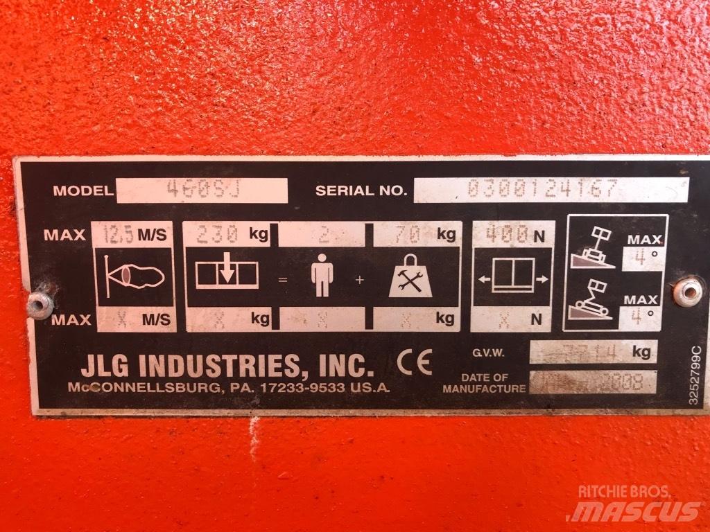 JLG 460 SJ Nacele cu brat telescopic