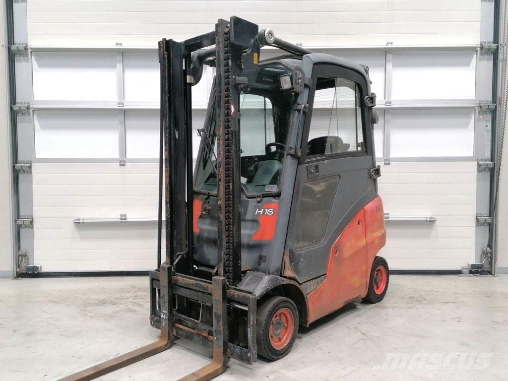 Linde H16D-01 Stivuitor diesel
