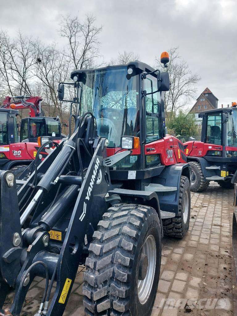 Yanmar V 100 Incarcator pe pneuri