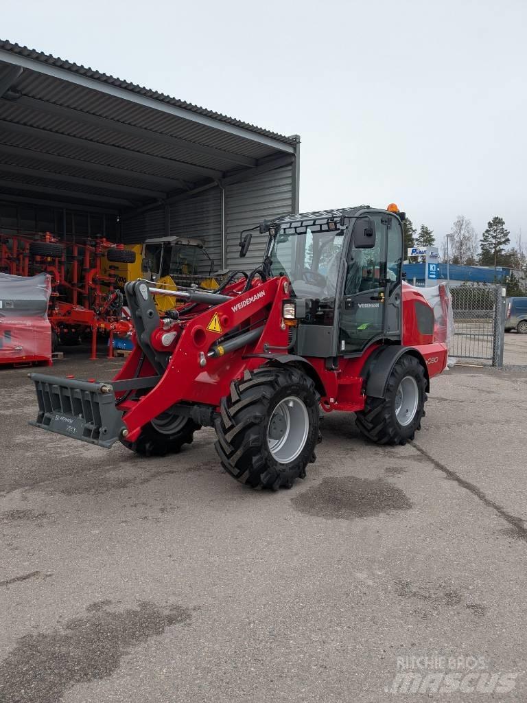 Weidemann 4080 Incarcator pe pneuri