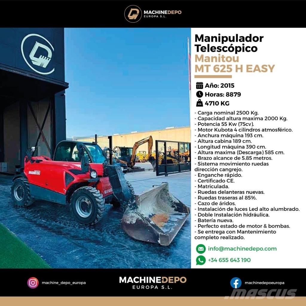 Manitou MT 625 H Stivuitoare telescopice