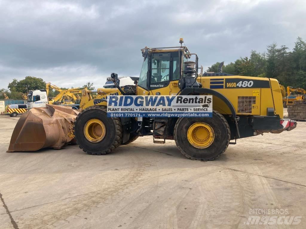 Komatsu wa480-8 Incarcator pe pneuri
