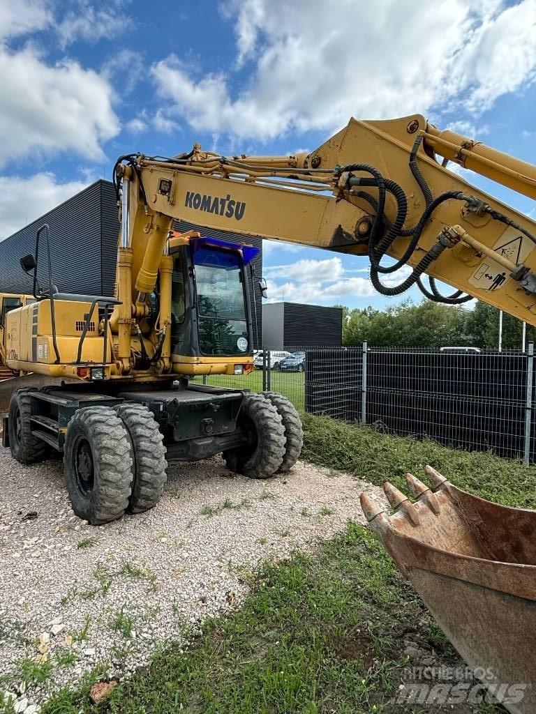 Komatsu PW 170 ES-6K Excavatoare cu roti