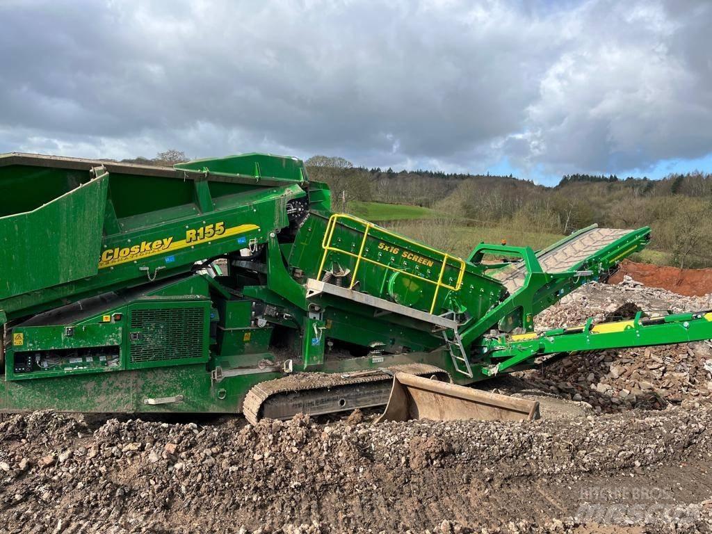 McCloskey R155 Dispozitive mobile de cernut