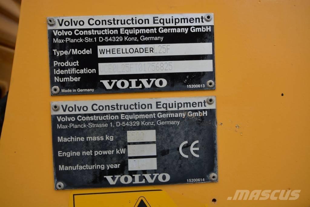 Volvo L 25 F Incarcator pe pneuri
