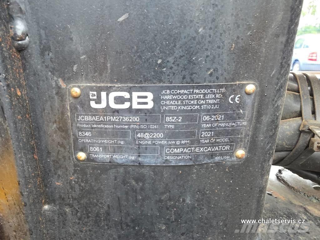 JCB 85 Z-2 Excavatoare 7t - 12t