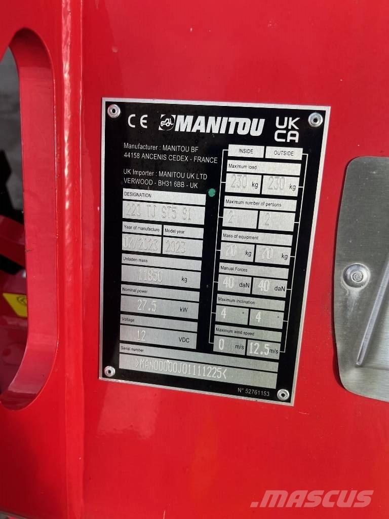 Manitou 220 TJ Nacele cu brat articulat