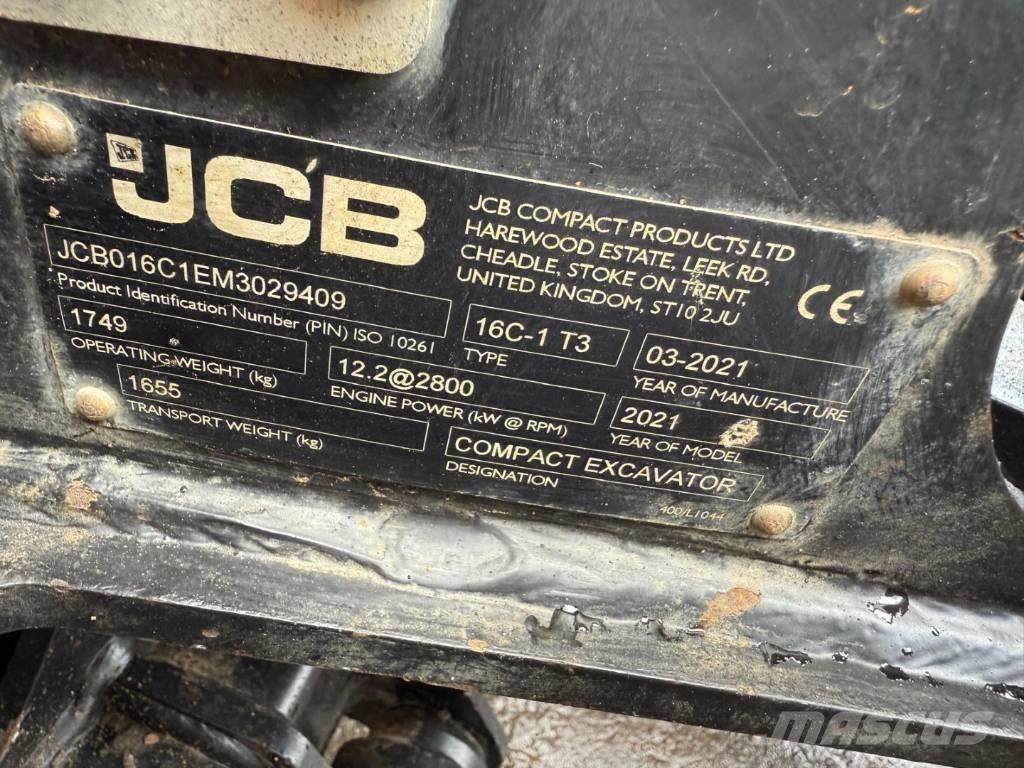 JCB 16 C-1 Mini excavatoare < 7t
