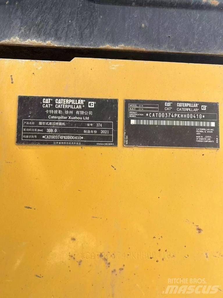 CAT 374 Excavatoare pe șenile
