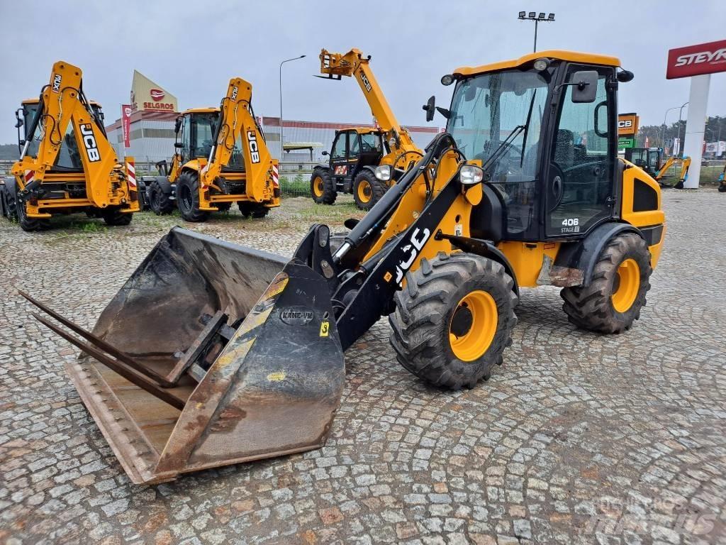 JCB 406 Incarcator pe pneuri