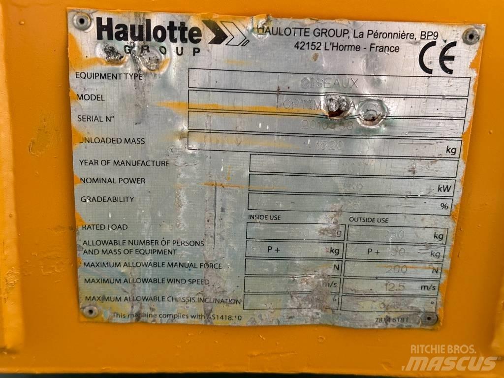 Haulotte OPTIMUM 8 Platforme foarfeca