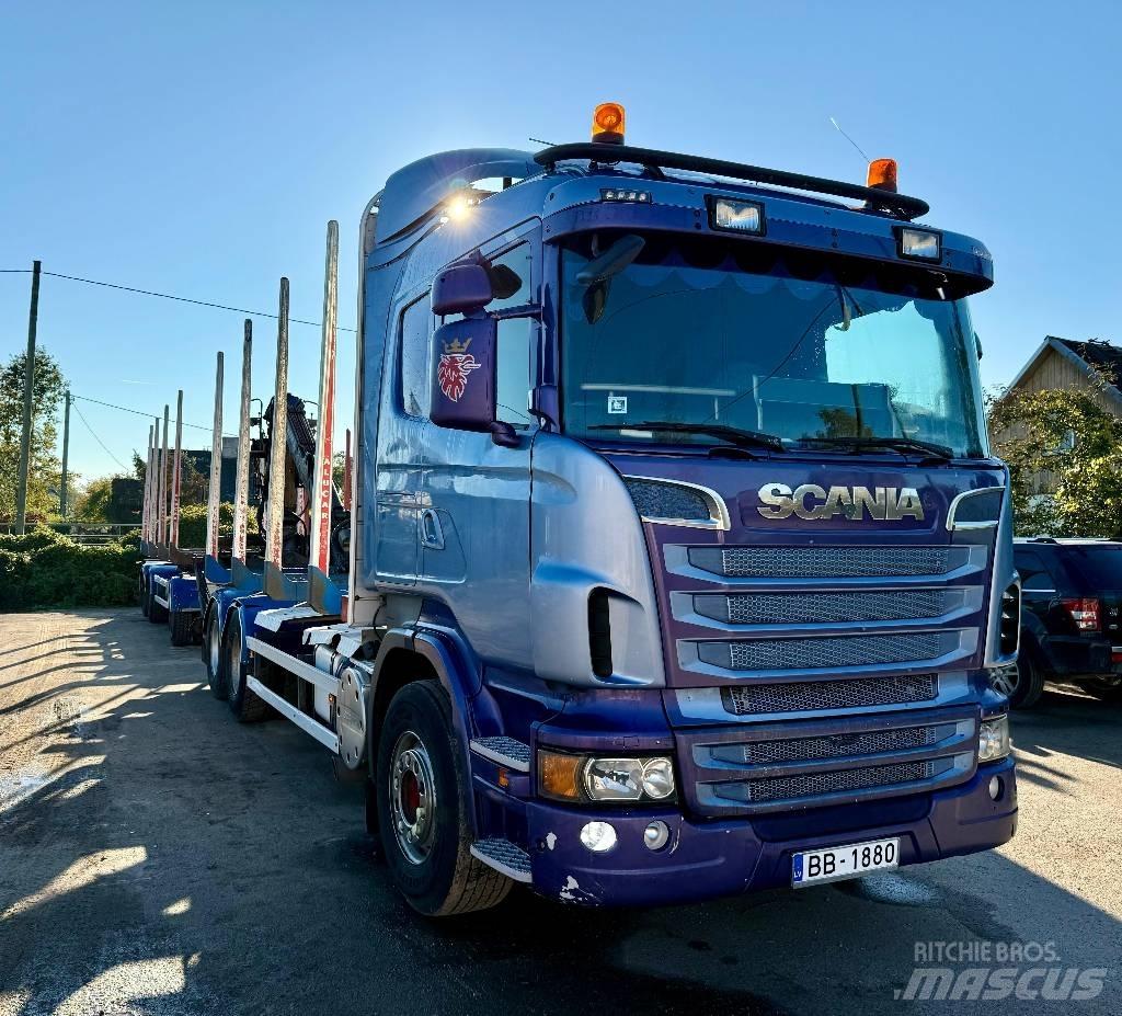 Scania R 500 Camion pentru lemne
