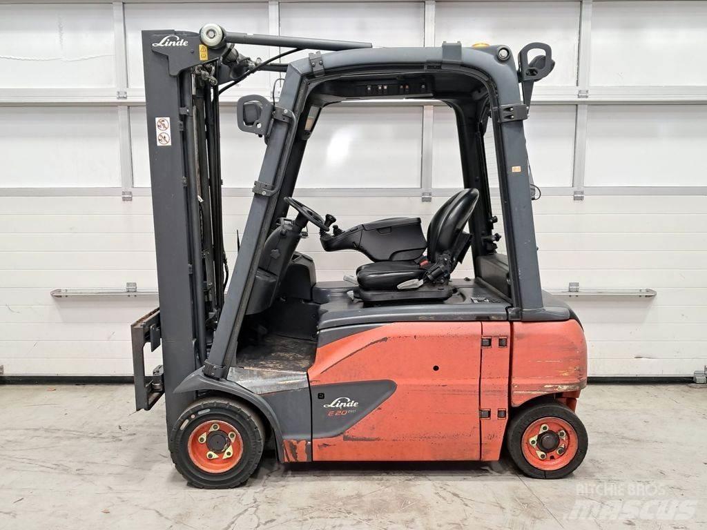 Linde E20PL-02 Stivuitor electric