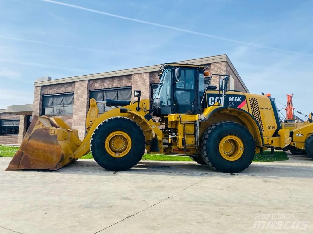 CAT 966k xe Incarcator pe pneuri