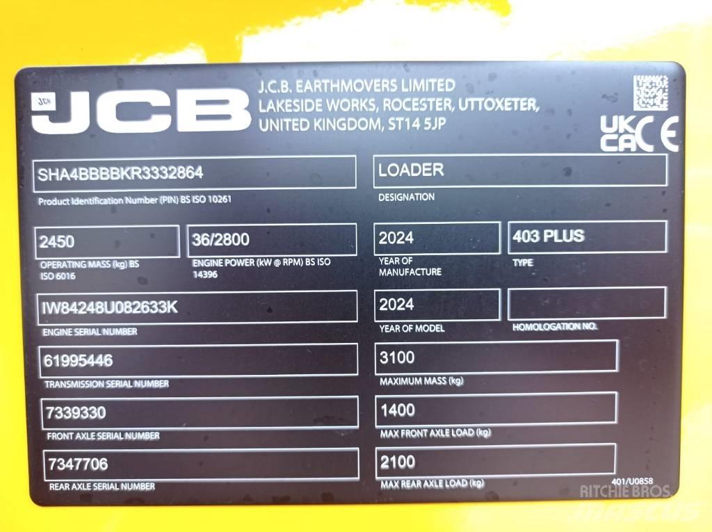 JCB 403 Incarcatoare multifunctionale