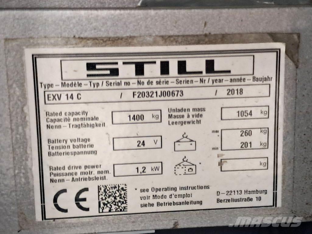 Still EXV 14 C Transpaleta manuala