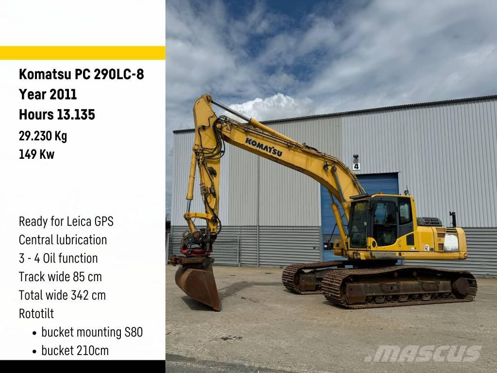 Komatsu PC 290 LC-8 Excavatoare pe șenile

