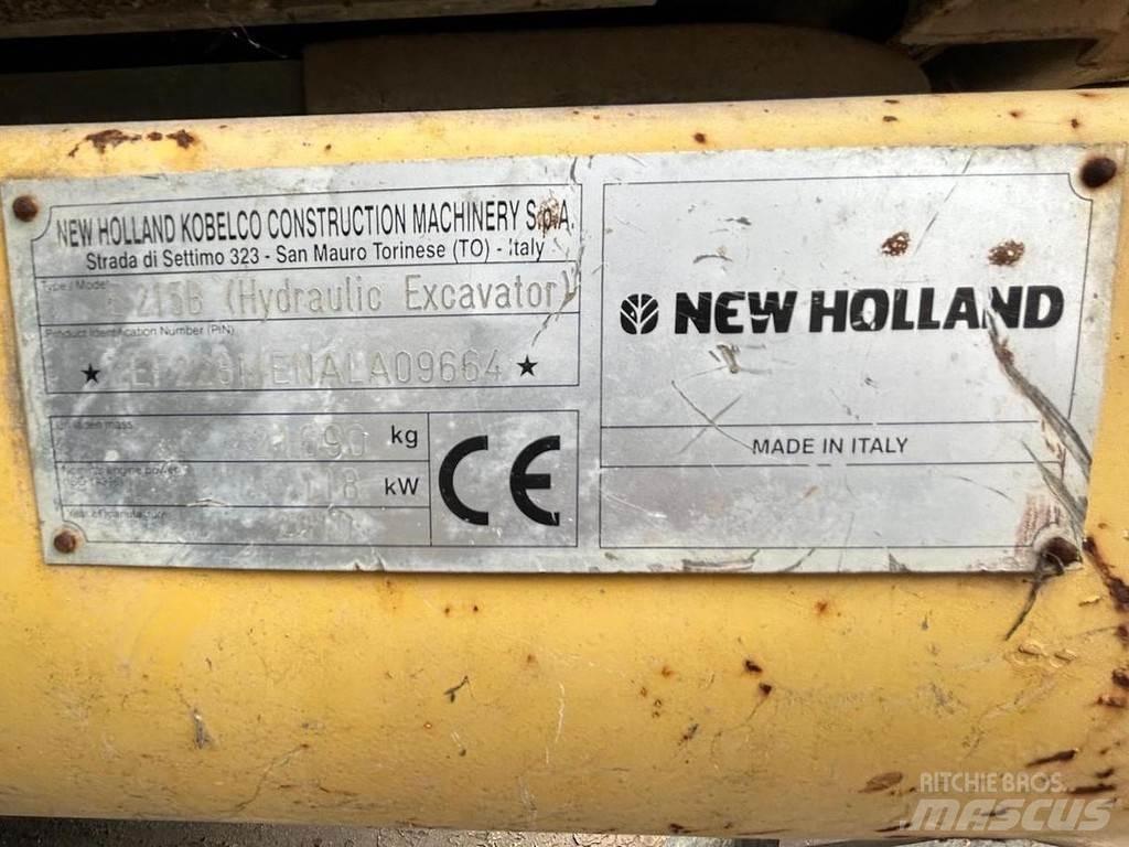 New Holland E215B Excavatoare speciale