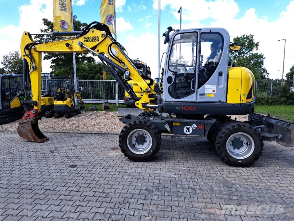 Wacker Neuson EW100 Excavatoare cu roti