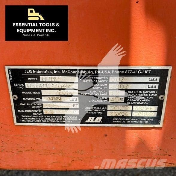 JLG 800S Nacele cu brat telescopic