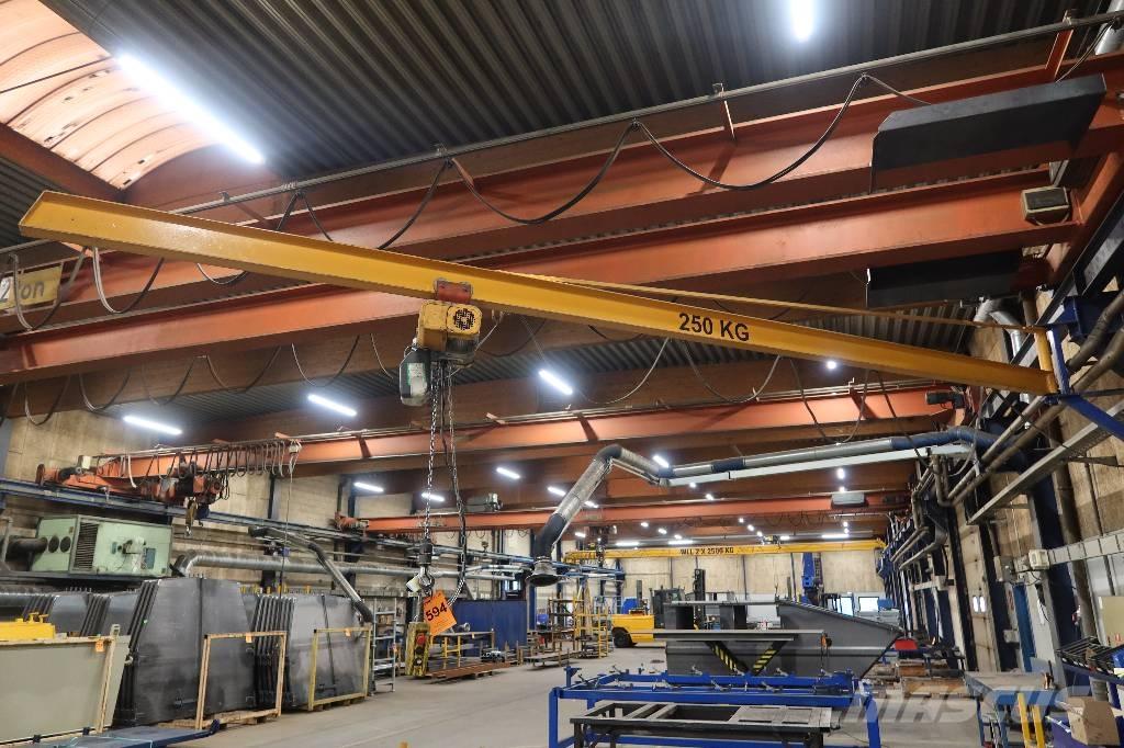  VÆGSVINGKRAN 250 KG Dispozitive de ridicare / lifturi pentru diferite materiale