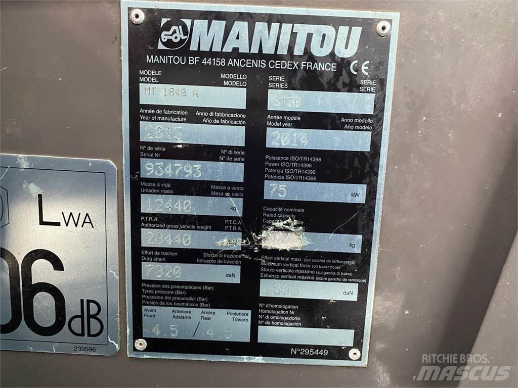 Manitou MT1840A Stivuitoare telescopice