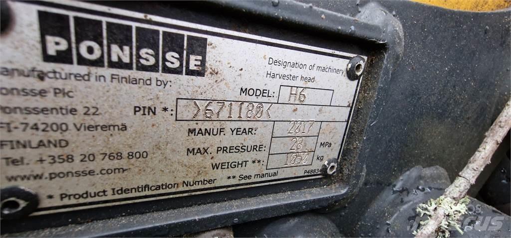 Ponsse Ergo 8wd Combine forestiere