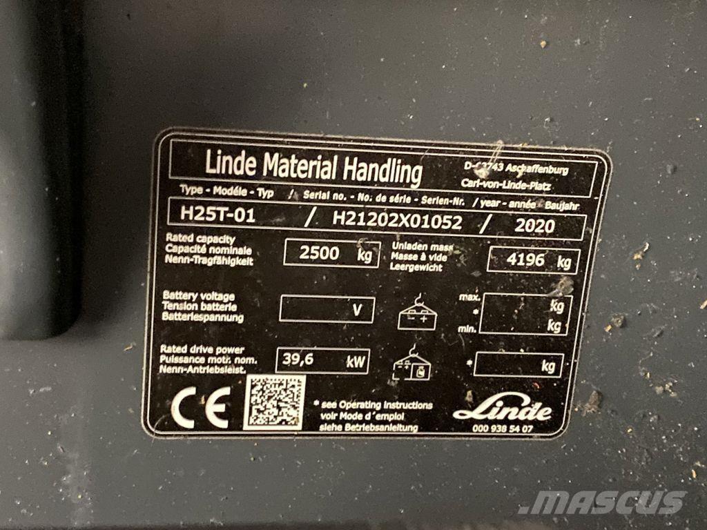 Linde H25T-01 Stivuitor GPL