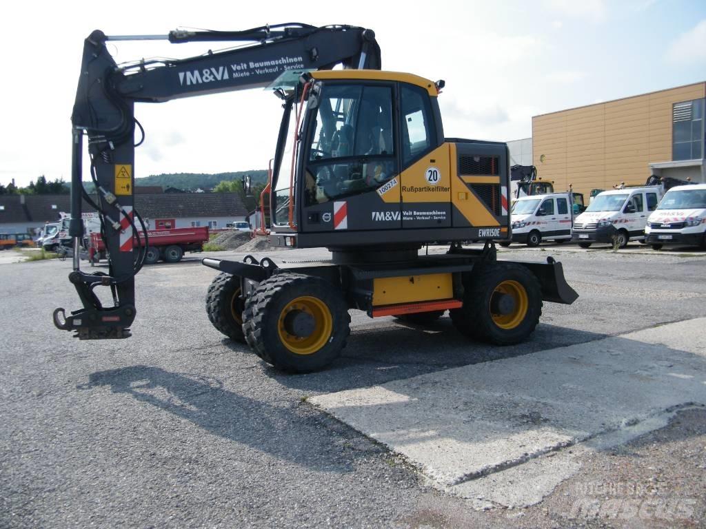 Volvo EWR 150 E Excavatoare cu roti