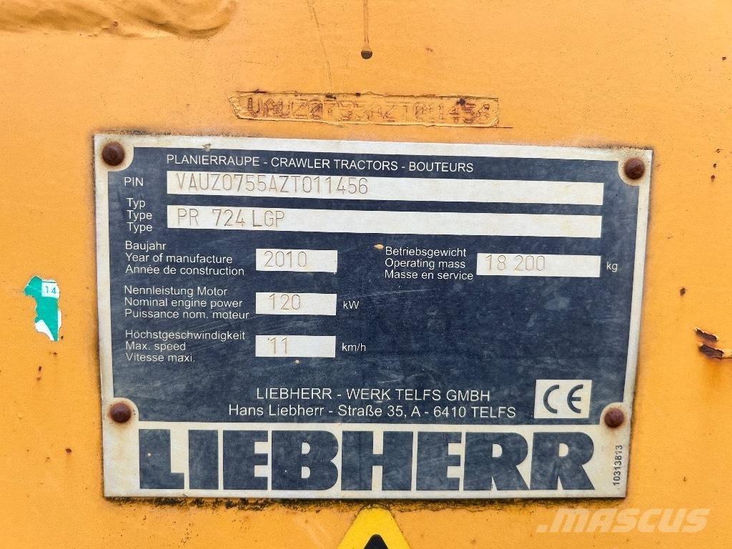 Liebherr PR 724 LGP Buldozere pe senile