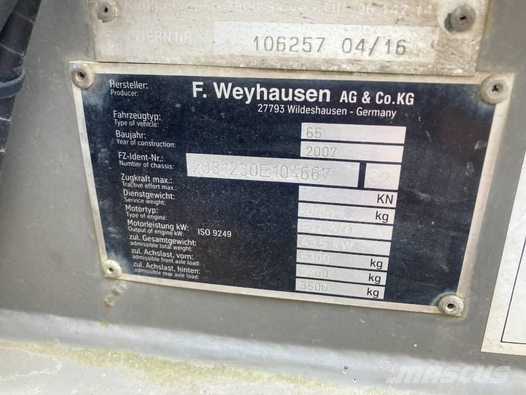 Atlas 65 Incarcator pe pneuri