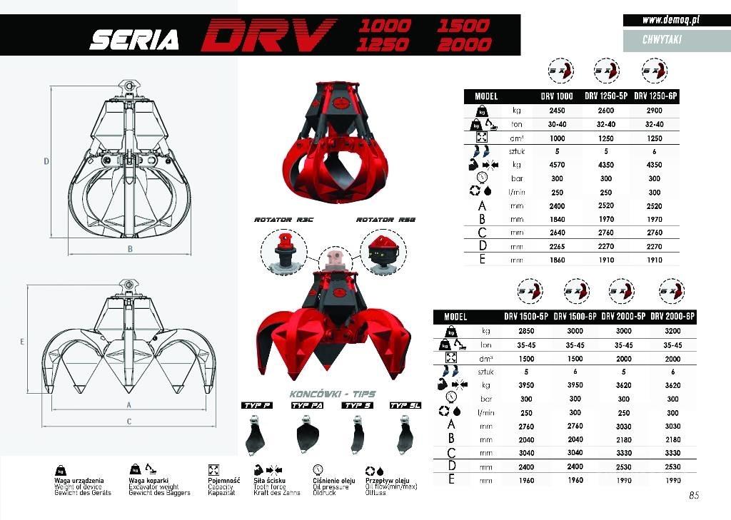  DEMOQ DRV600-5P Cupa