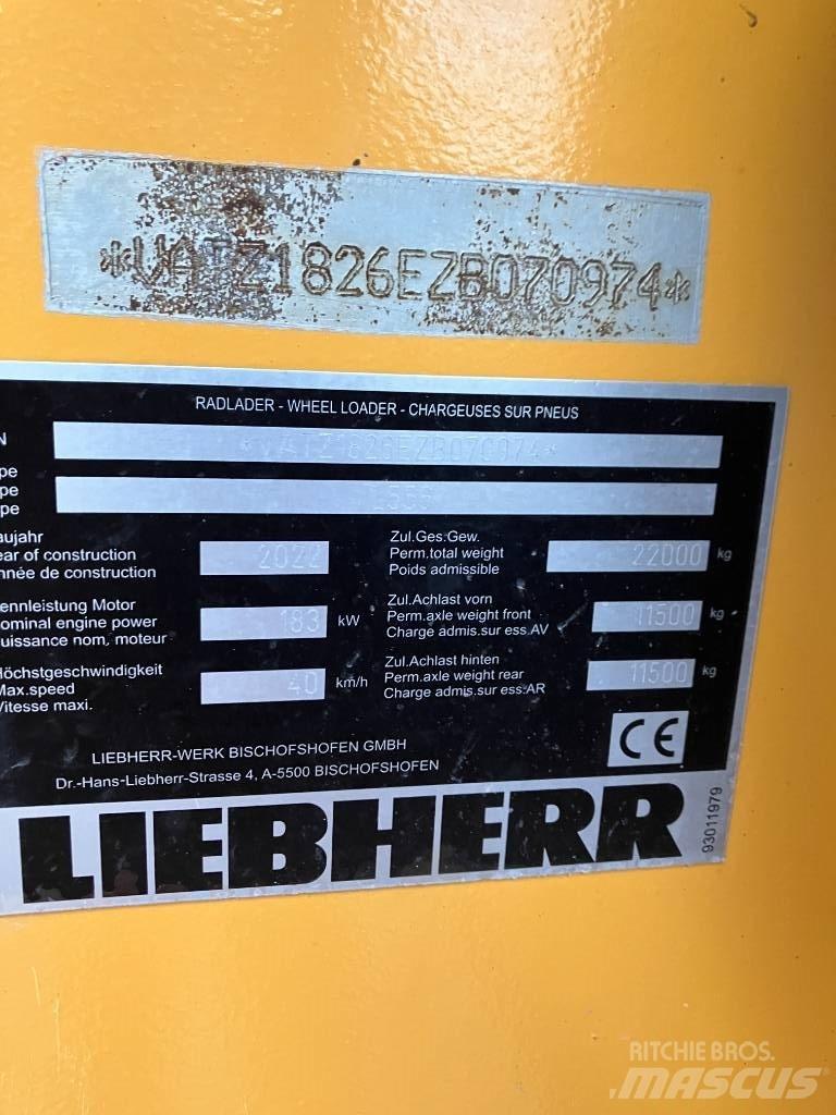 Liebherr L 556 Incarcator pe pneuri