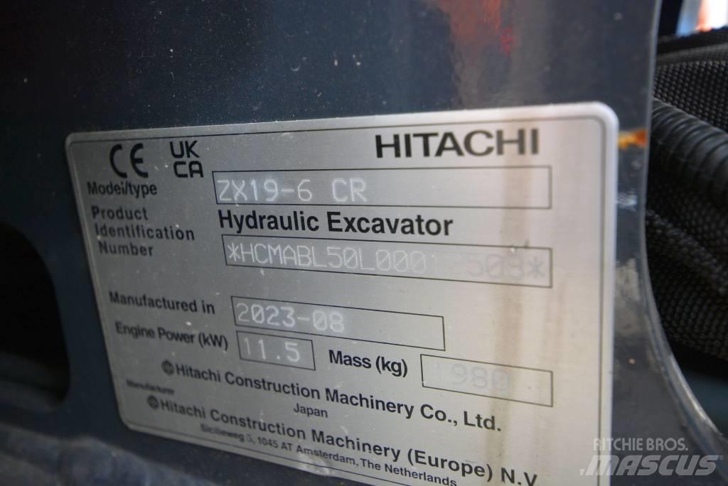 Hitachi ZX 19-6 Mini excavatoare < 7t